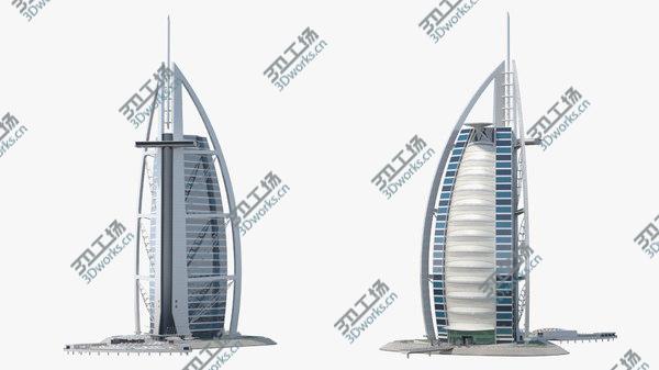 images/goods_img/20210312/3D Burj Al Arab Luxury Hotel/1.jpg